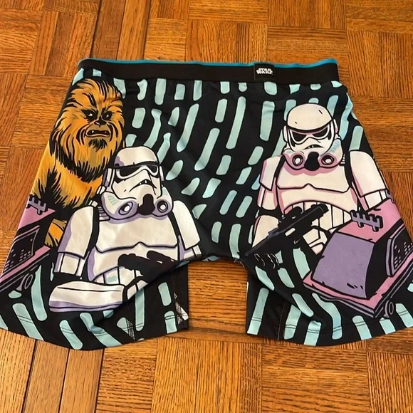 STANCE STAR WARS Graphic Boxer Briefs with Stormtrooper and Chewbacca Design - Picture 2 of 4